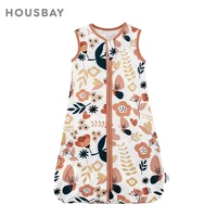 Baby Sleeping Bag 3-18 Months Summer Thin Kids Sleepwear Flowers For Girls Baby Sleepsacks 100% Cotton Anti-Kick Blanket 1