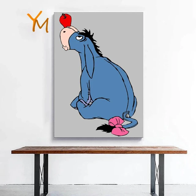 5D Diamond Painting Full Round/Square Winnie the Pooh Eeyore Mosaic  Embroidery Kit Art Picture of