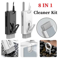 8 In 1 Cleaner Kit Computer Keyboard Cleaner Brush Kit Earphone Cleaning Pen For AirPods Headset Phone Clean Tools Keycap Puller 1