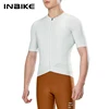 INBIKE Summer Pro Cycling Jersey Men Short Sleeve Road Bike Shirts Slim Fit Full Zipper with Pockets MTB Jersey Bicycle Clothing 1