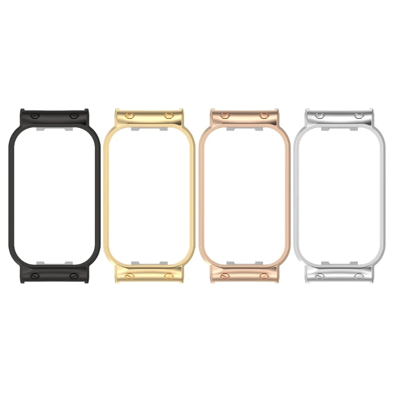 

Upgraded Metal Frame Contemporary Stainless Steel Case for Watch Band 8 Active