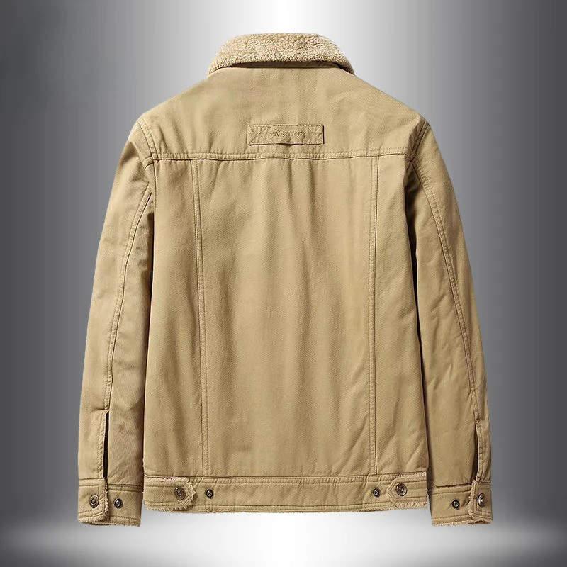 Winter Men Cotton Jacket Fleece Coat Warm Bomber Jacket Windbreaker Brand Men's Clothing Thick Parka Hooded Plus Size Outerwear