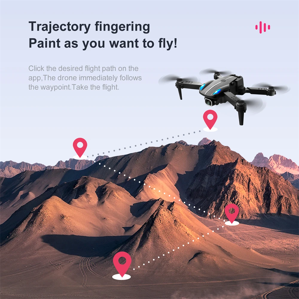 rc wifi camera BBSONG Mini Drone 4K HD Dual Camera WIFI FPV Professional Automatic Obstacle Avoidance RC Quadcopter KY907 Dron Toy For Boy Gift foldable fpv wifi rc quadcopter remote control drone