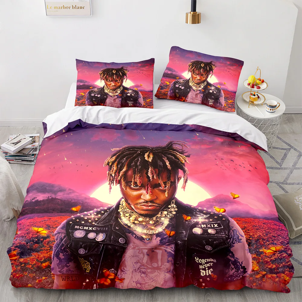 

Custom Picture Star Singer Bedding Set Quilt Cover Cover And Pillow Case 3D Print 240*220 Double King Size Multiple Sizes