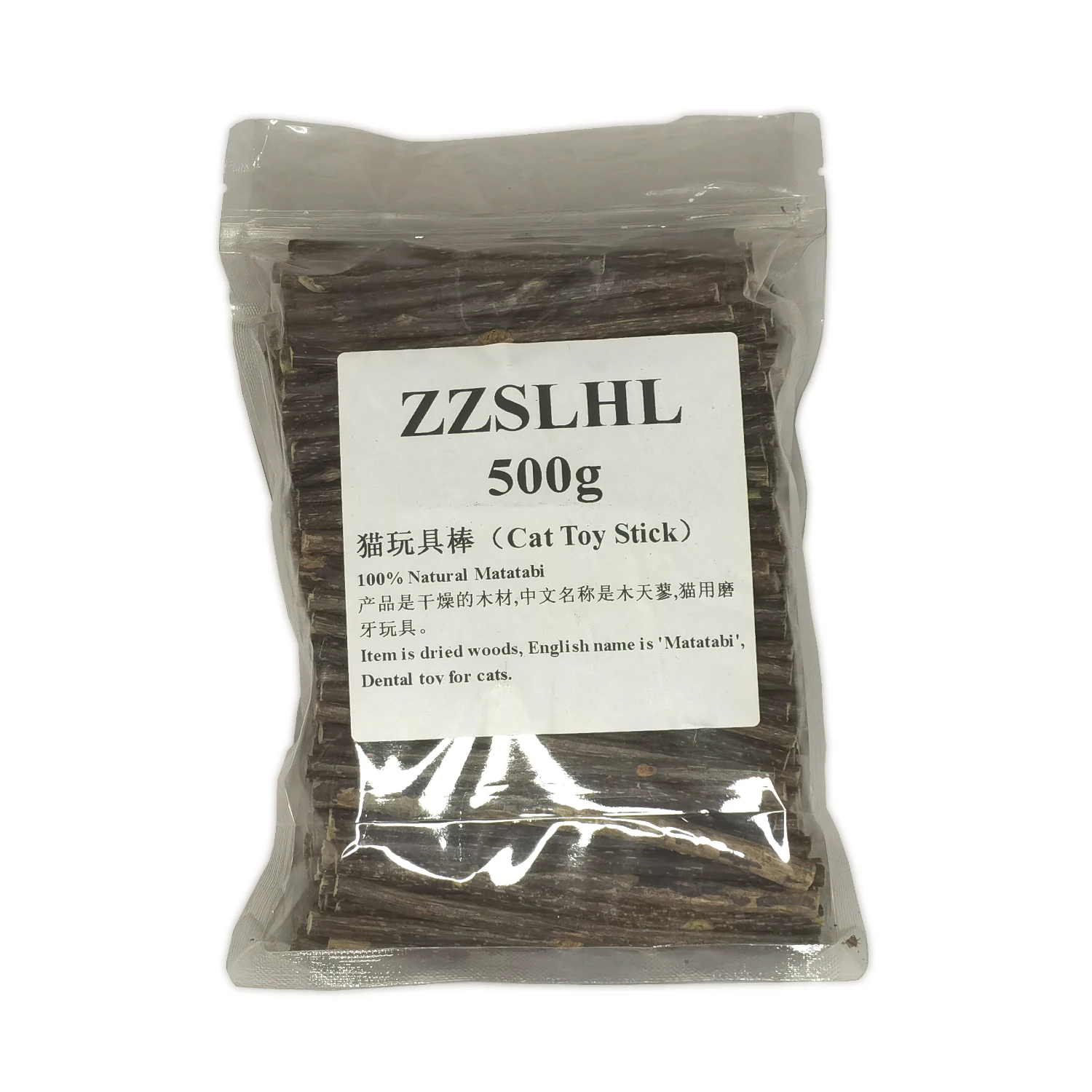 

300g/400g/500g Cat & Rabbit Toy Matatabi Silvervine Chew Sticks, 120mmx3-6mm, Matatabi Edible Chews Toys for Pet Oral Care
