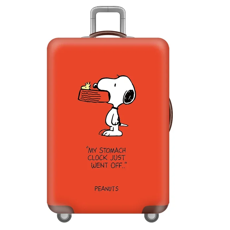 Snoopy Cartoon Luggage Cover Travel Suitcase Protector Cover 18-32