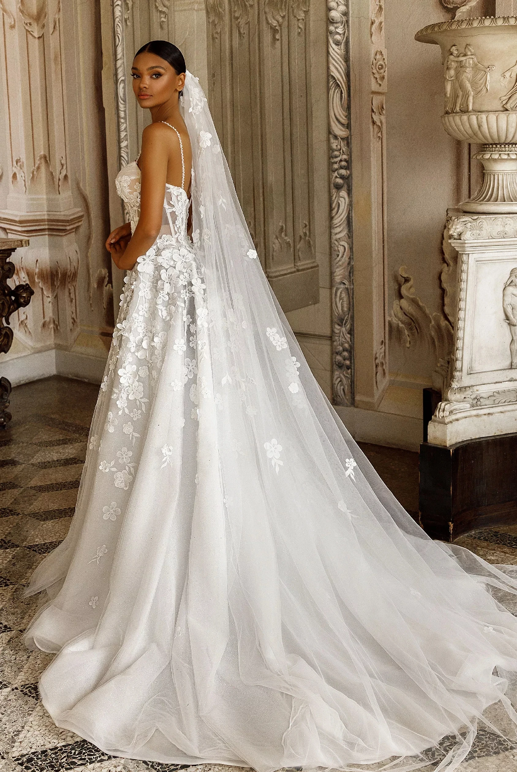 Velos Elegantes De Novia Velos Novia Elegantes Capa Accesorios