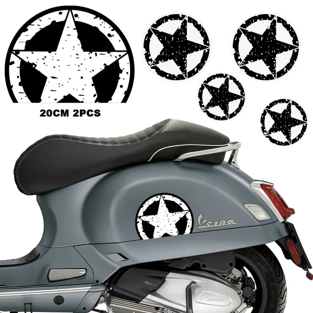 Vespa GTS 300 Super Motorbike Stickers Year 2012 - Star Sam