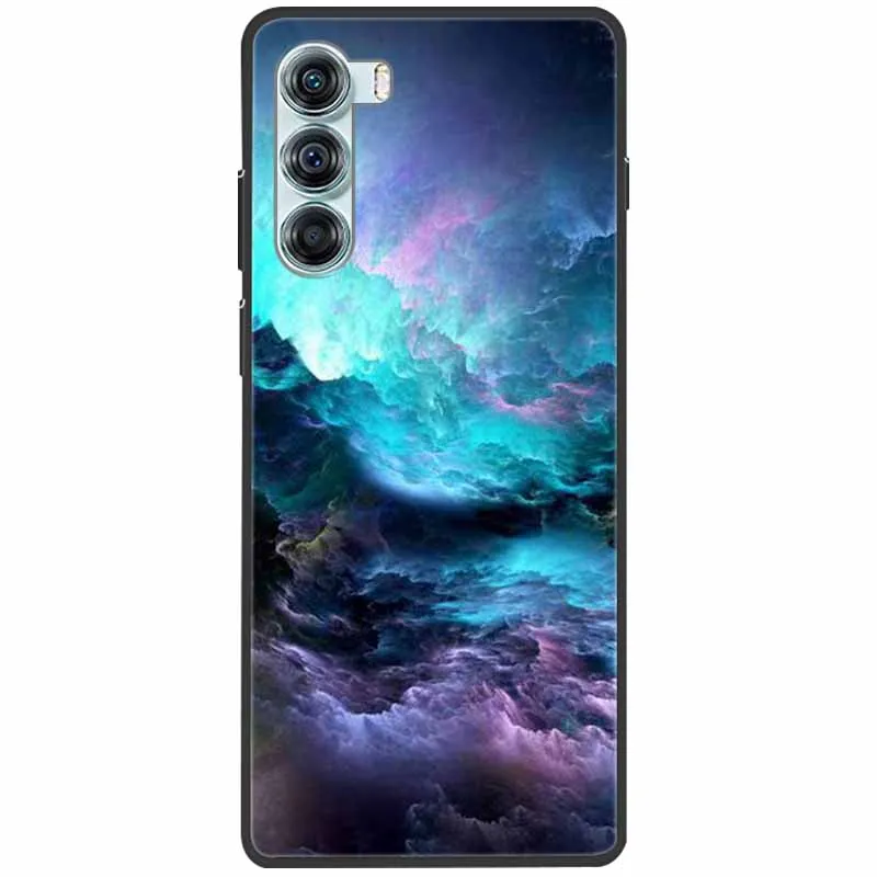 Sleek Black Silicone Protective Case with Soft Cover and Cute Design
