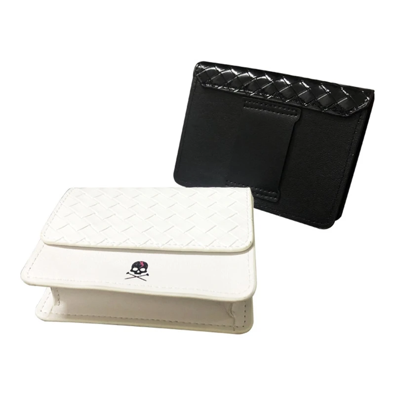 2022 Woven Pattern Golf Rangefinder Small Pocket Golf Belt Pocket Rangefinder Storage Box