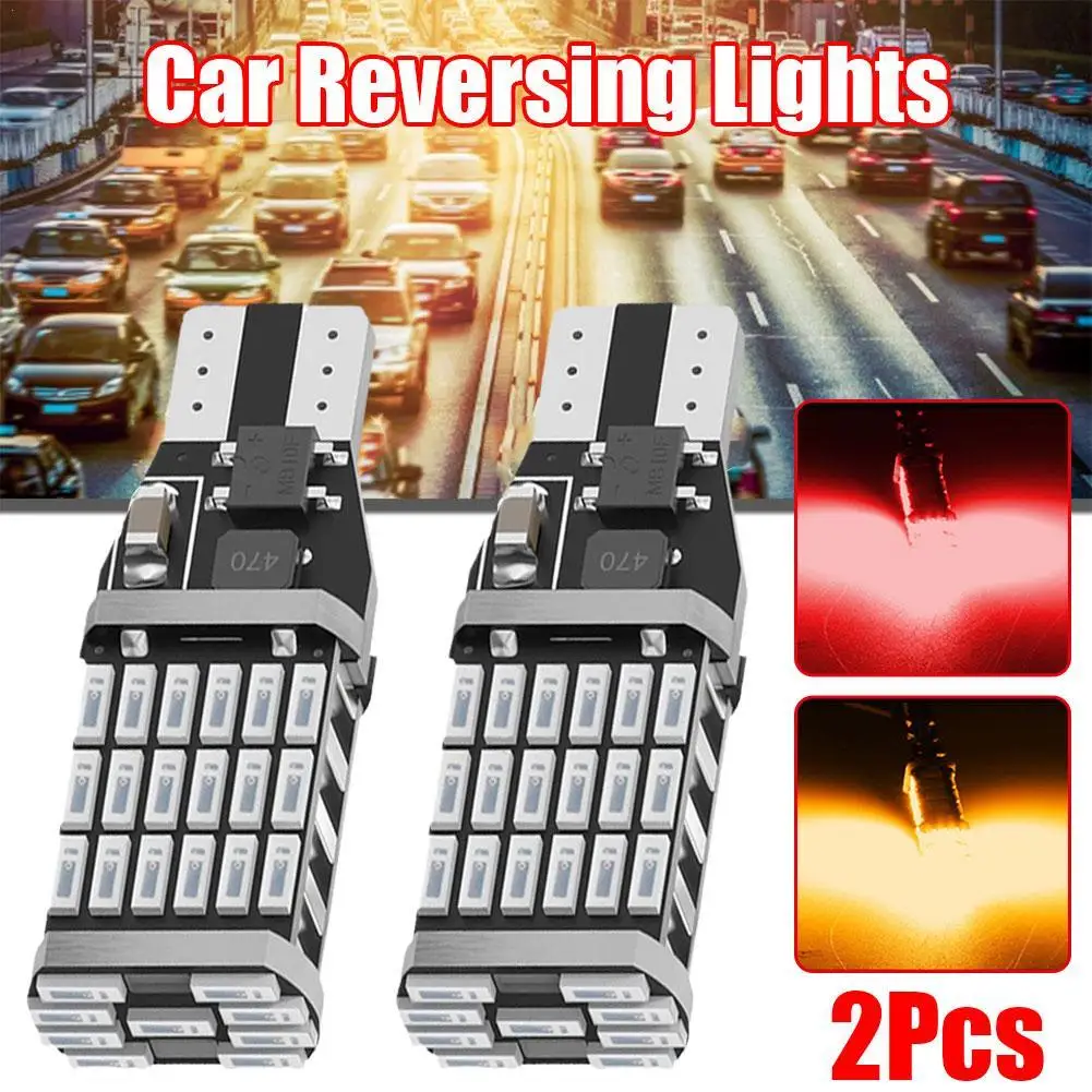 

2 шт., автомобильные фонари заднего хода, фонарики 10 дюймов, 4014 дюйма, 45SMD, 4 Вт/лампочка, декодирование Infinite, высокая яркость, задний фонарь, лм/лампочка, тормоз