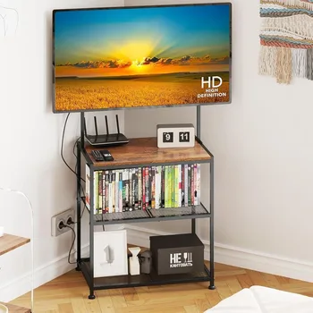 Spot TV rack, storage rack, storage rack, suitable for living room, bedroom, general floor TV bracket