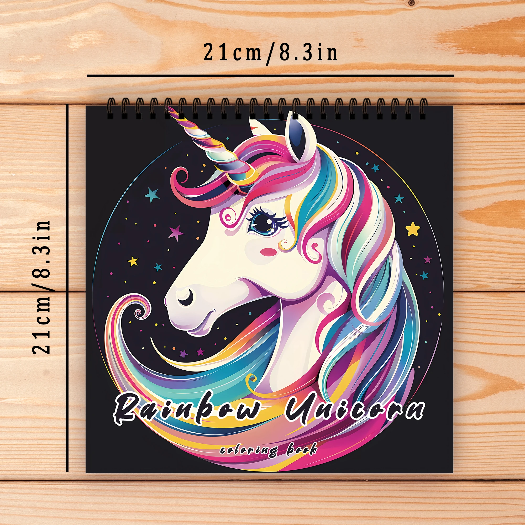 Stress Reduction Colouring Book 30 Sheets, 8.3x 8.3 inch 100gsm Thick Paper, Spiral Bound, Halloween and many other holiday gift 2