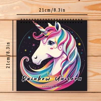 Stress Reduction Colouring Book 30 Sheets, 8.3x 8.3 inch 100gsm Thick Paper, Spiral Bound, Halloween and many other holiday gift 2