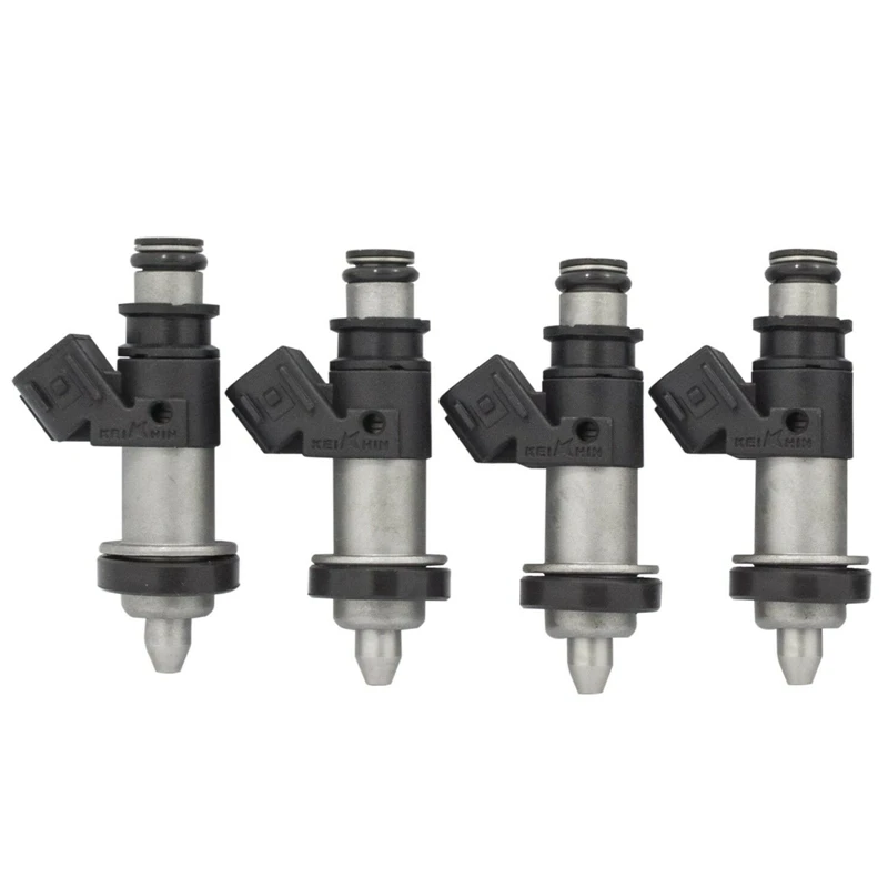 

4 Pcs Fuel Injector For Suzuki GSXR 600 750 1000 Hayabusa GSX1300 15710-24F00