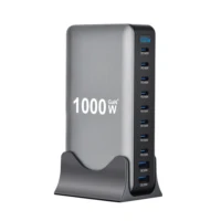 2026 New 1000W GaN Fast Charger PD3.1 USB Type C 10-Port DesktopFast Charging Station Adapter for Mobile & Tablets Dropshipping - Image 2