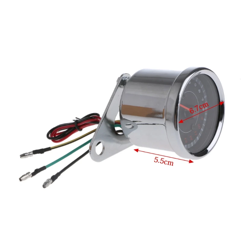 Motorcycle Tachometer Meter Backlight Gauge 13000 RPM