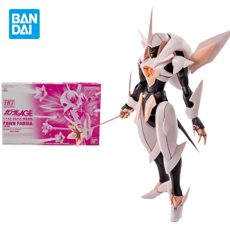 

Bandai Original GUNDAM Anime PB Limited HG AGE 1/144 FAWN FARSIA Action Figure Toys Collectible Model Ornaments Gifts for Kids