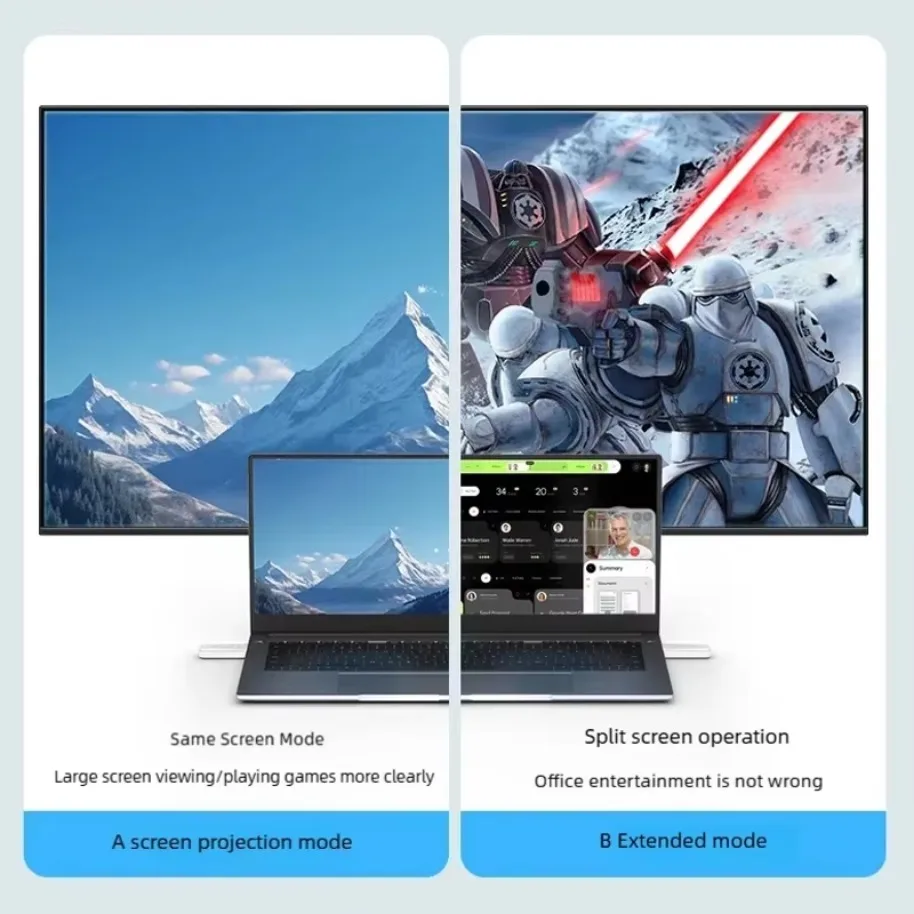 5G 1080P 30M Wireless HDMI-Compatible Video Audio Transmitter Receiver Extender Display Adapter Dongle For TV Box Monitor PC