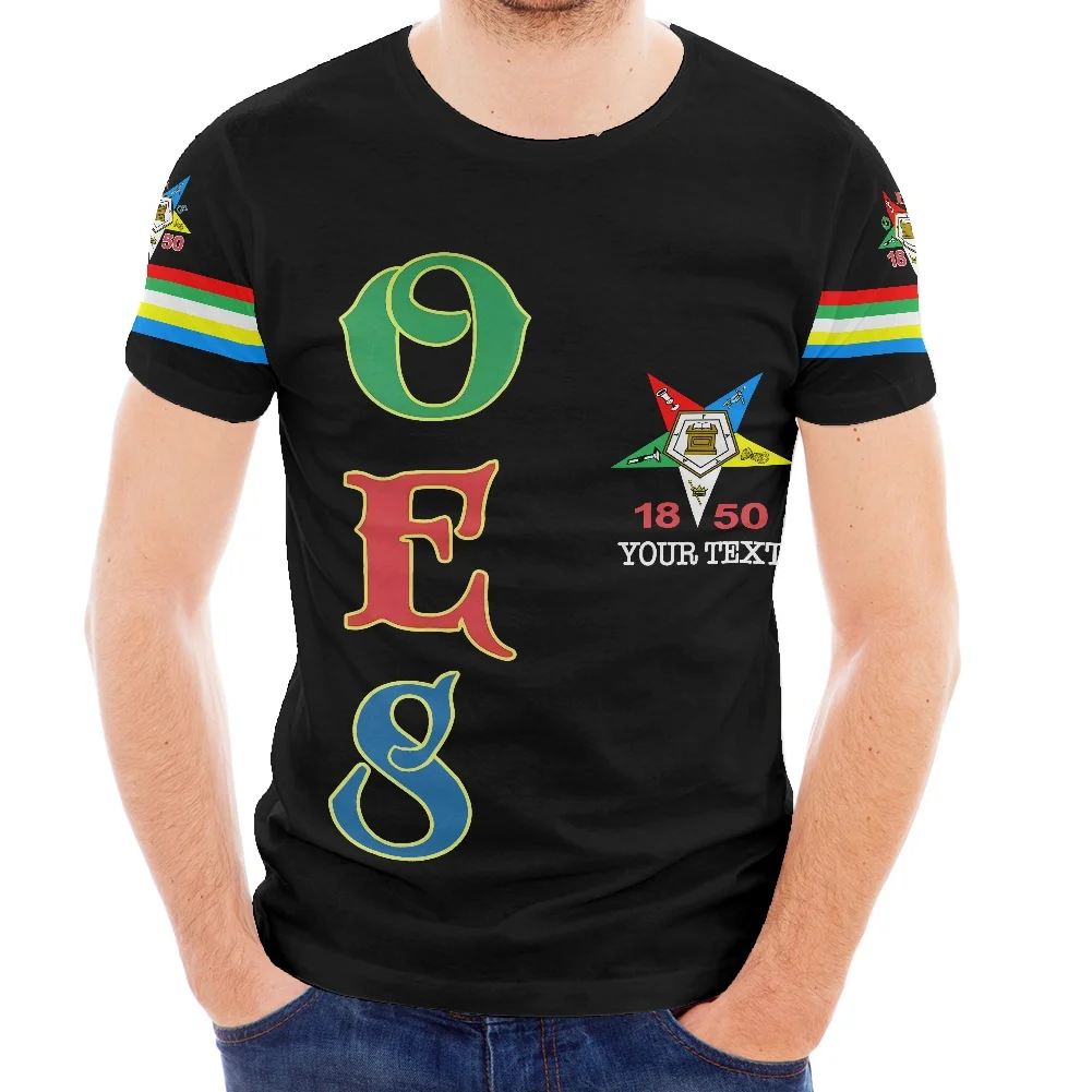 

Summer Shirts For Men Custom Logo Black Polynesian Tribal Men O-neck Shirt Short Sleeve Large Size Shirt Loose Print On Demand