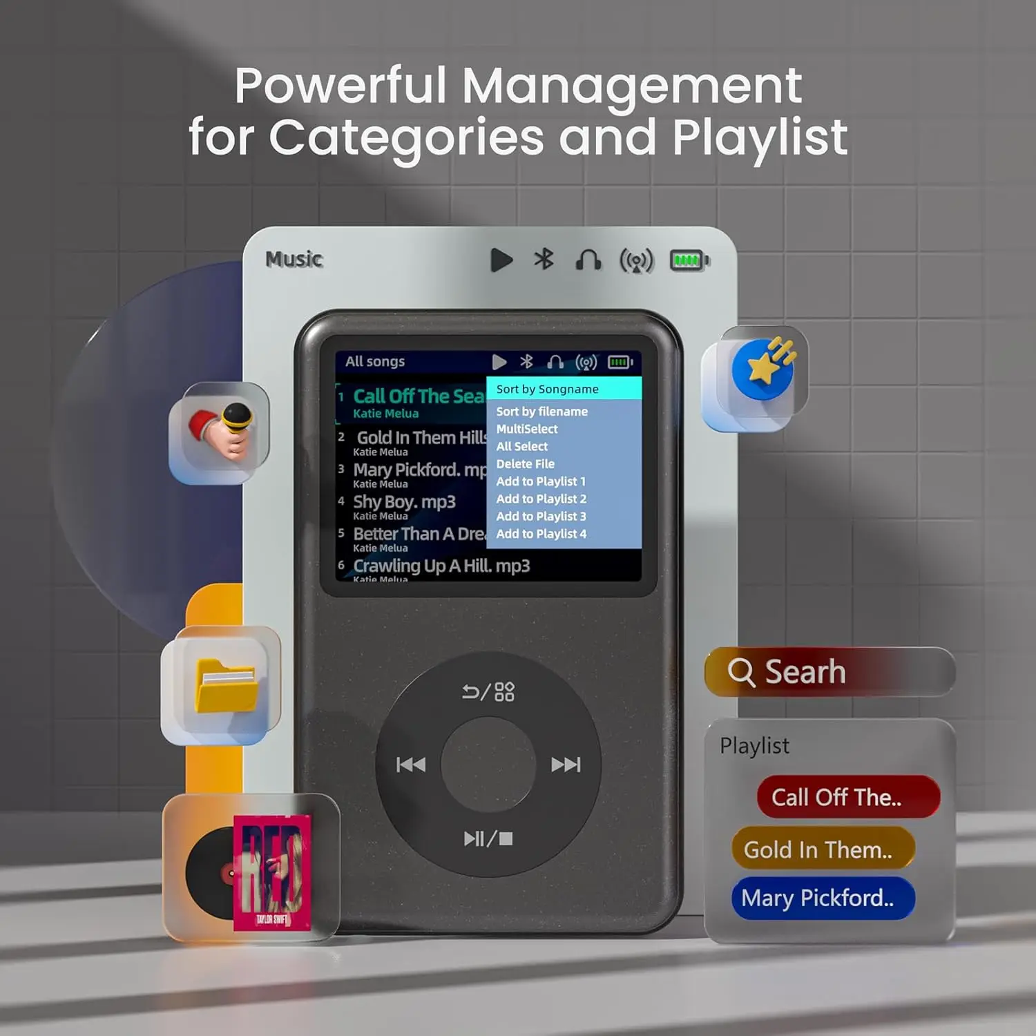 128GB ipod classic reproductor mp3 音楽プレーヤー Bluetooth