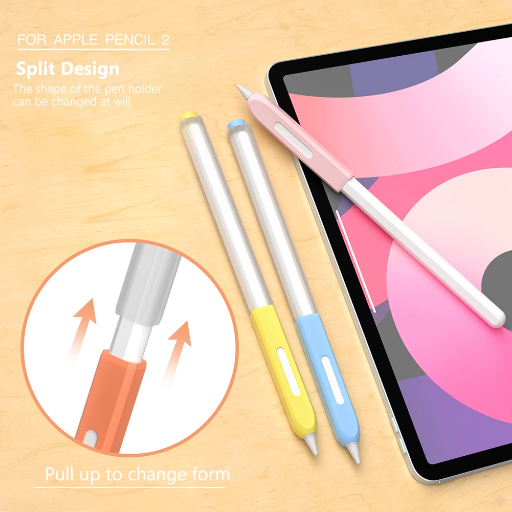 Stylus Pen for Apple iPad 1 2 Surface Thicken Silicone Grip Pencil