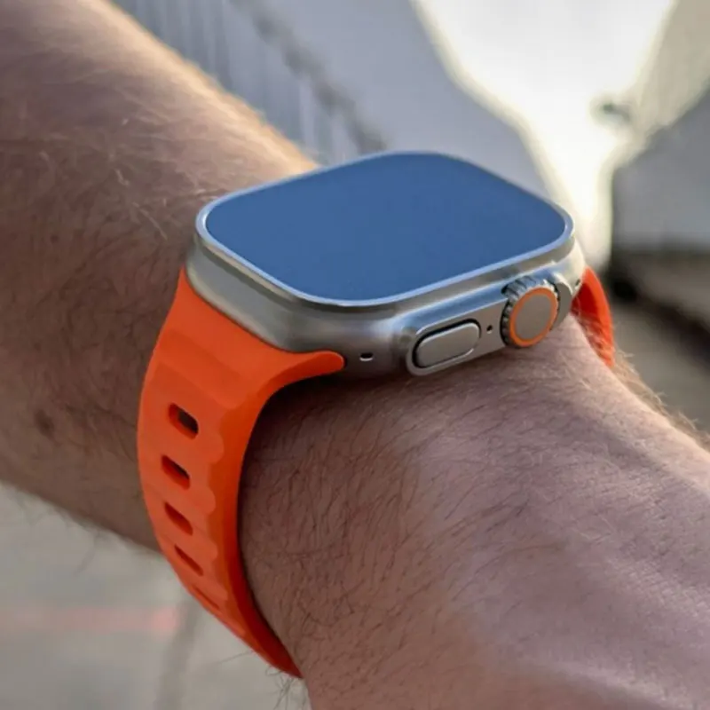 حزام مقاوم للماء لساعة أبل الترا 2 الفرقة 49 مللي...