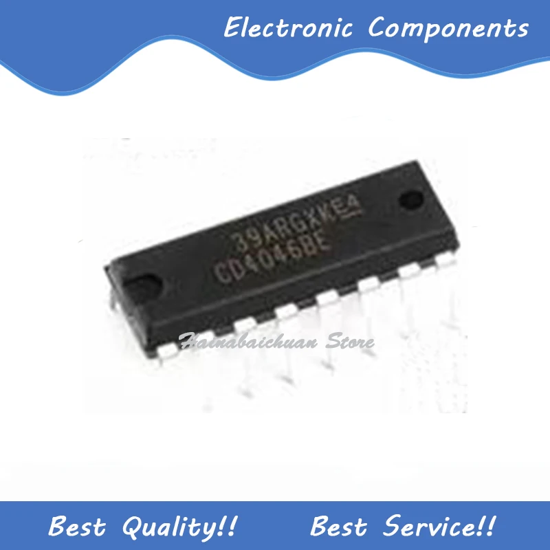 

10 Pcs/Lot CD4046BE DIP16 New and Original In Stock