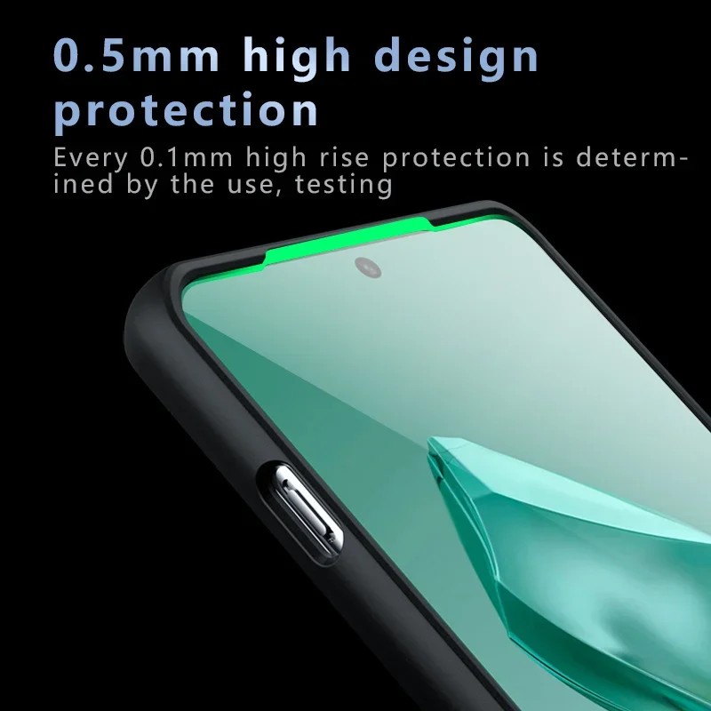 Magsafe Shockproof Acrylic Matte Magnetic Phone Case with Hard Bumper Cover