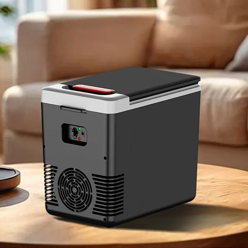10L mini Refrigerator For Car Home Travel Refrigerator 12V 220V Auto Freezer Cooler & Warmer Electric Fridge Portable Icebox 6