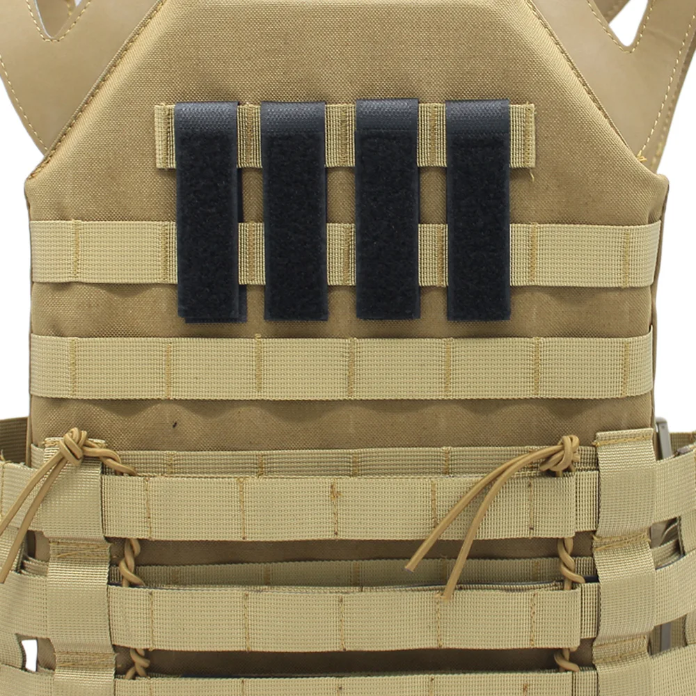 Neue Taktische Weste Molle Haken & Schleife Konverter Band Adapter Panel Für Teilnahme ID Patches DIY Patch Abzeichen – Detail 34