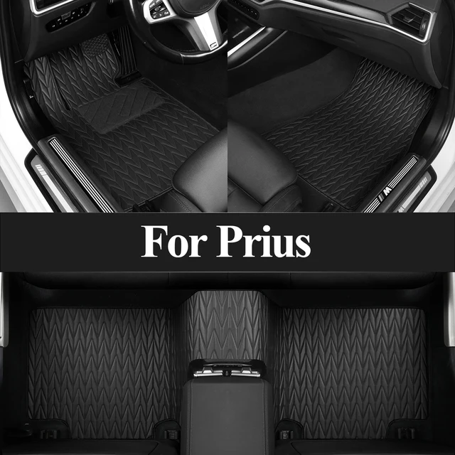 Custom car floor mat for Toyota prius 2010 2011 2012 2013 2014 2015 Carpet Cover Waterproof Non-slip Protector Accessories parts 2