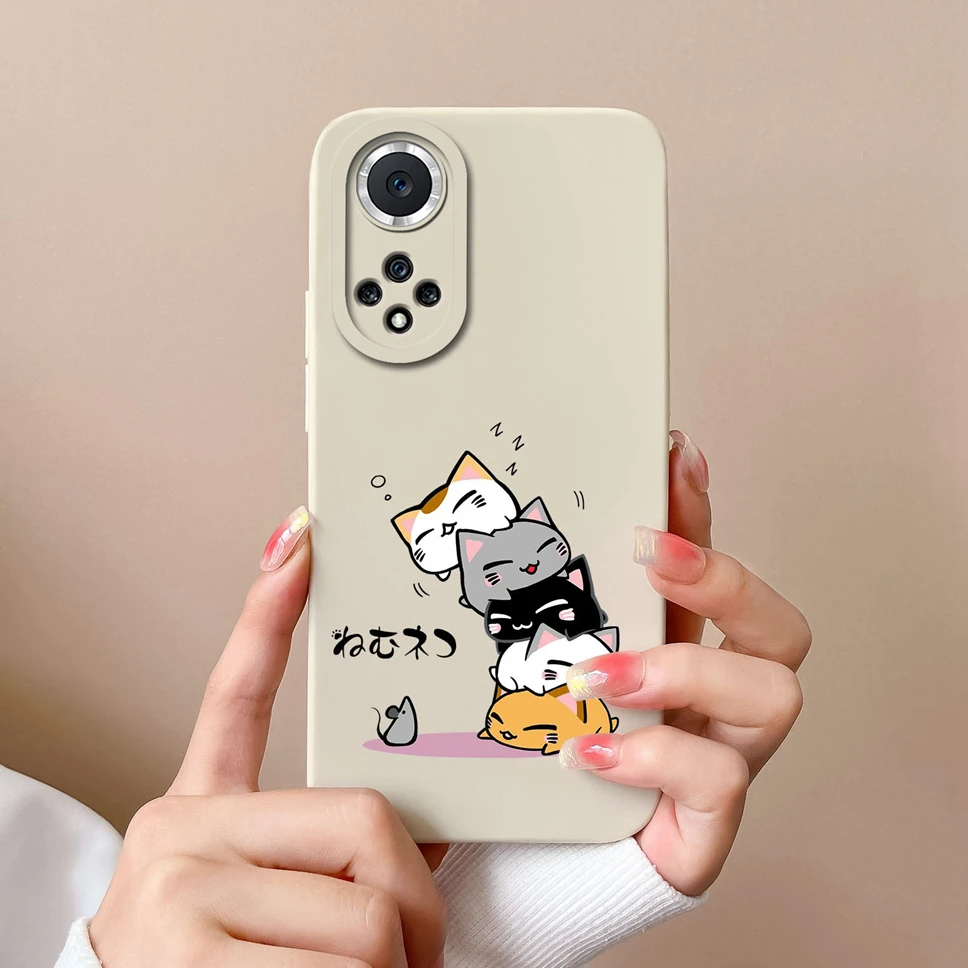 Liquid Silicone Patterned Back Cover Phone Case - Stylish & Protective