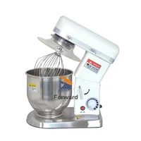 Электрическая кухонная машина, Кухонный комбайн для тортов, блендер для теста и хлеба, 220 В, 10 л, миска из нержавеющей стали, коммерческая подставка, Миксер для продуктов — изображение 2