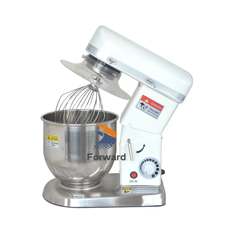 5/7/10 Liters Electric Stand Food Mixer Machine Planetary Food Processor With Dough Hook Flat Beater Wire Whip 110/220V 2