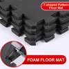 4/10/20Pcs 30*30Cm Sports Protection Gym Mat Eva Cross Pattern Floor Mat Non-Slip Yoga Fitness Gym Foam Mat Splicing Foam Mat 1