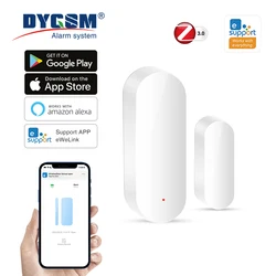 Smart Door and Window Sensor with App Control and Voice Assistant Integration (2PCS)