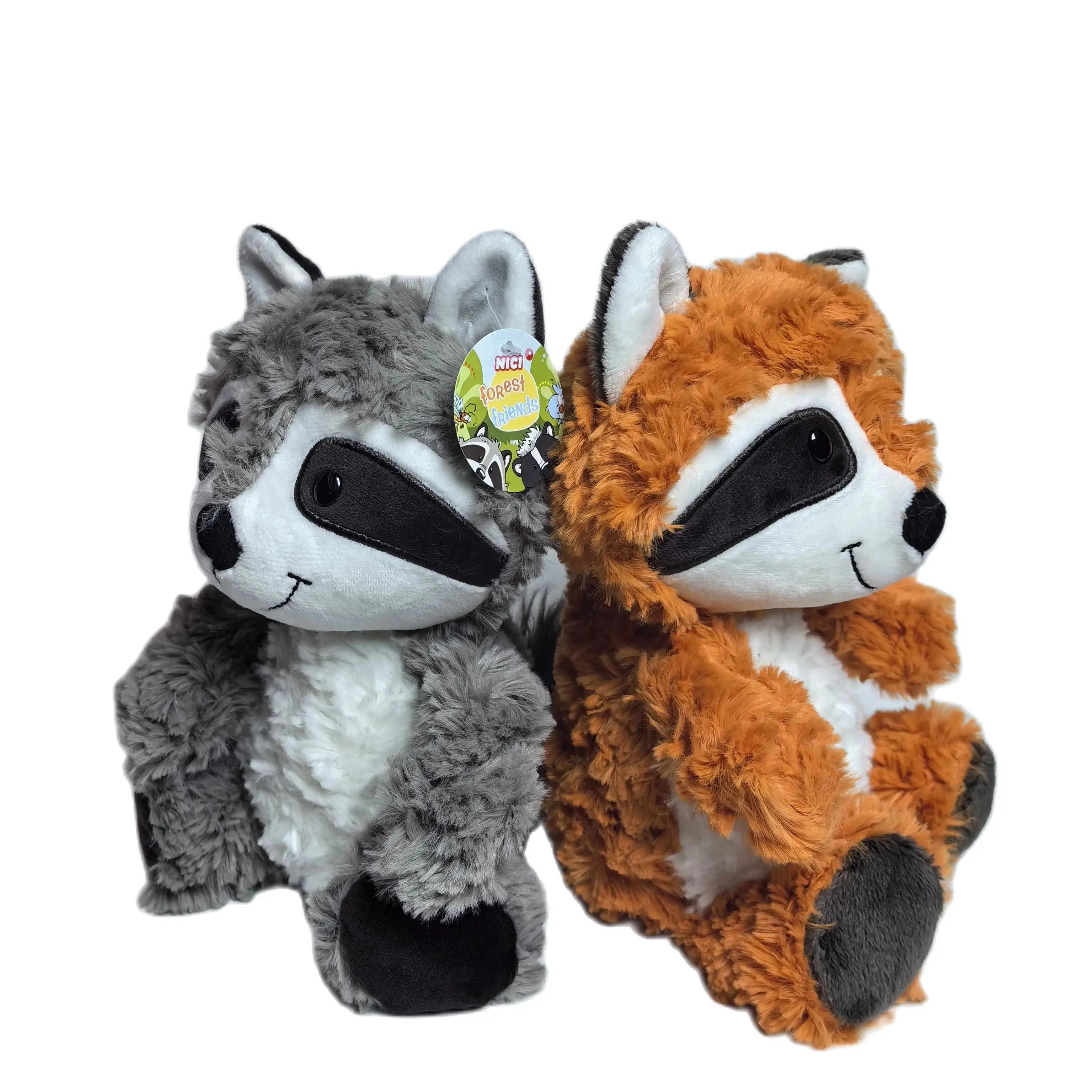 25-50Cm Procione Panda Peluche Cute Cuddle Bear Doll Girls Sleep In Bed Cuddle Pillow Super Cute Big Tail Animal