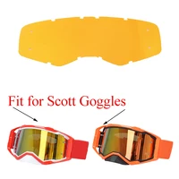 Lunettes de soleil à lentilles pour Scott, pour moto d'extérieur, Dirtbike, accessoire d'hélicoptère, or, bleu, argent, couleur claire 6