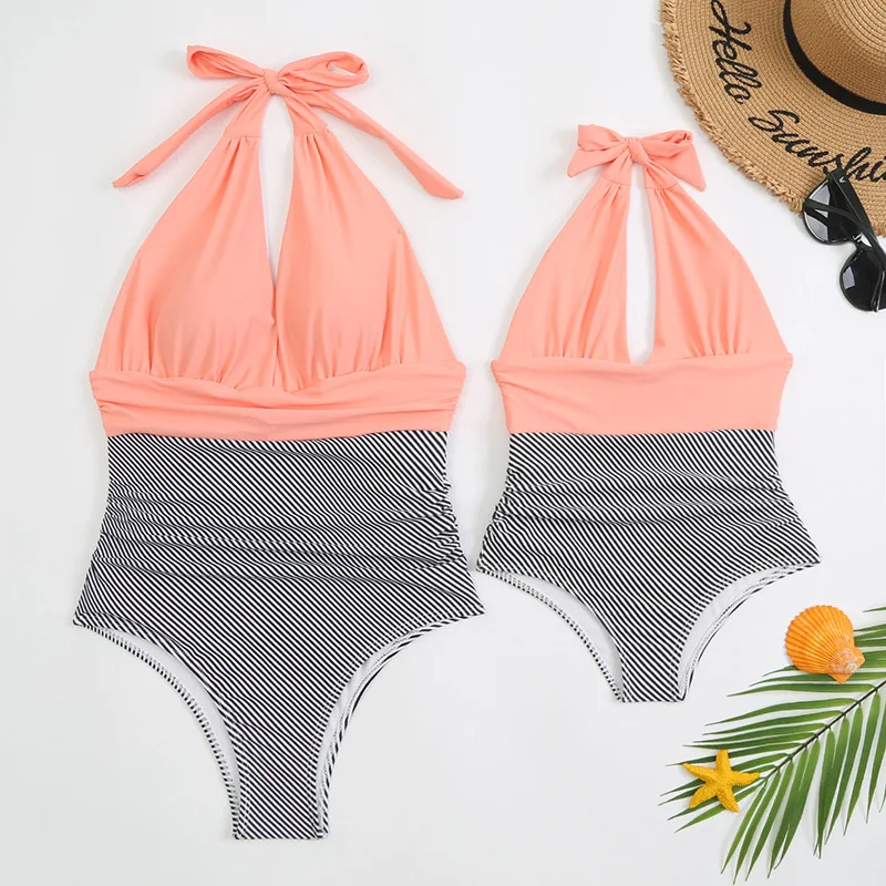 

Family Matching Swimwear Mommy And Me Swimsuit Mother And Daughter Swimsuit Mother Kids Swimsuit One Piece
