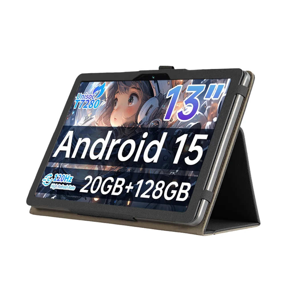 For Teclast T65 13.4 Inch Protective Case, Anti-Drop Leather Cover