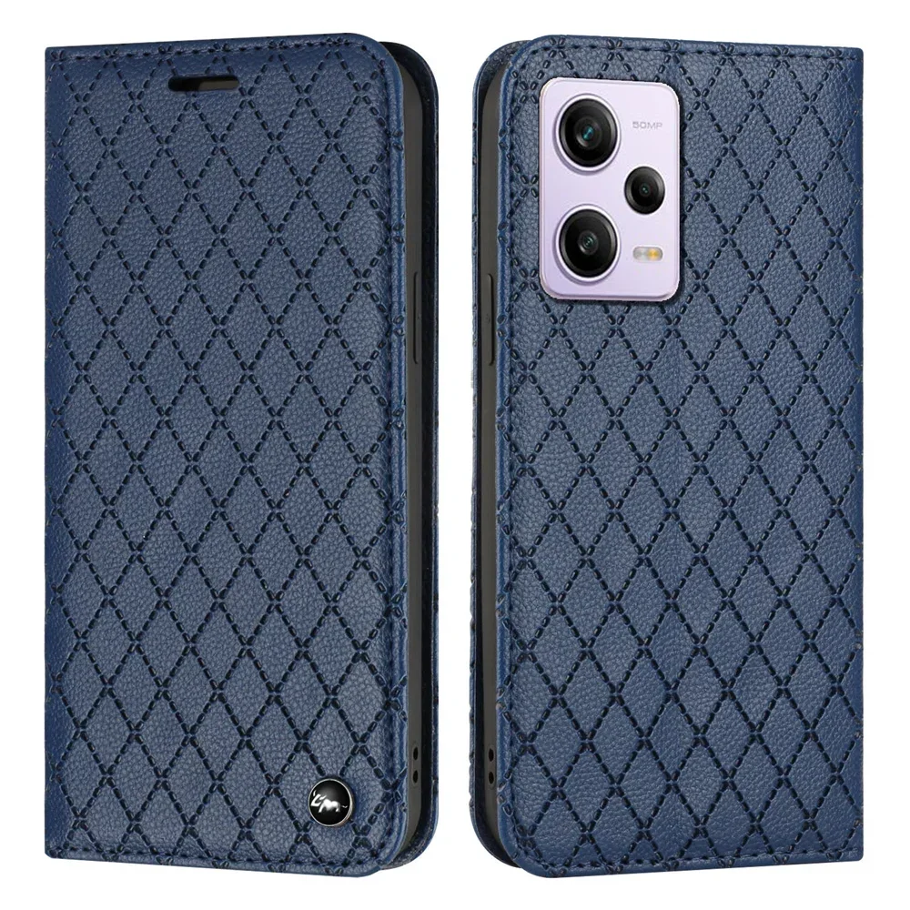 Luxury Magnetic Leather Flip Case - Premium Book Cover