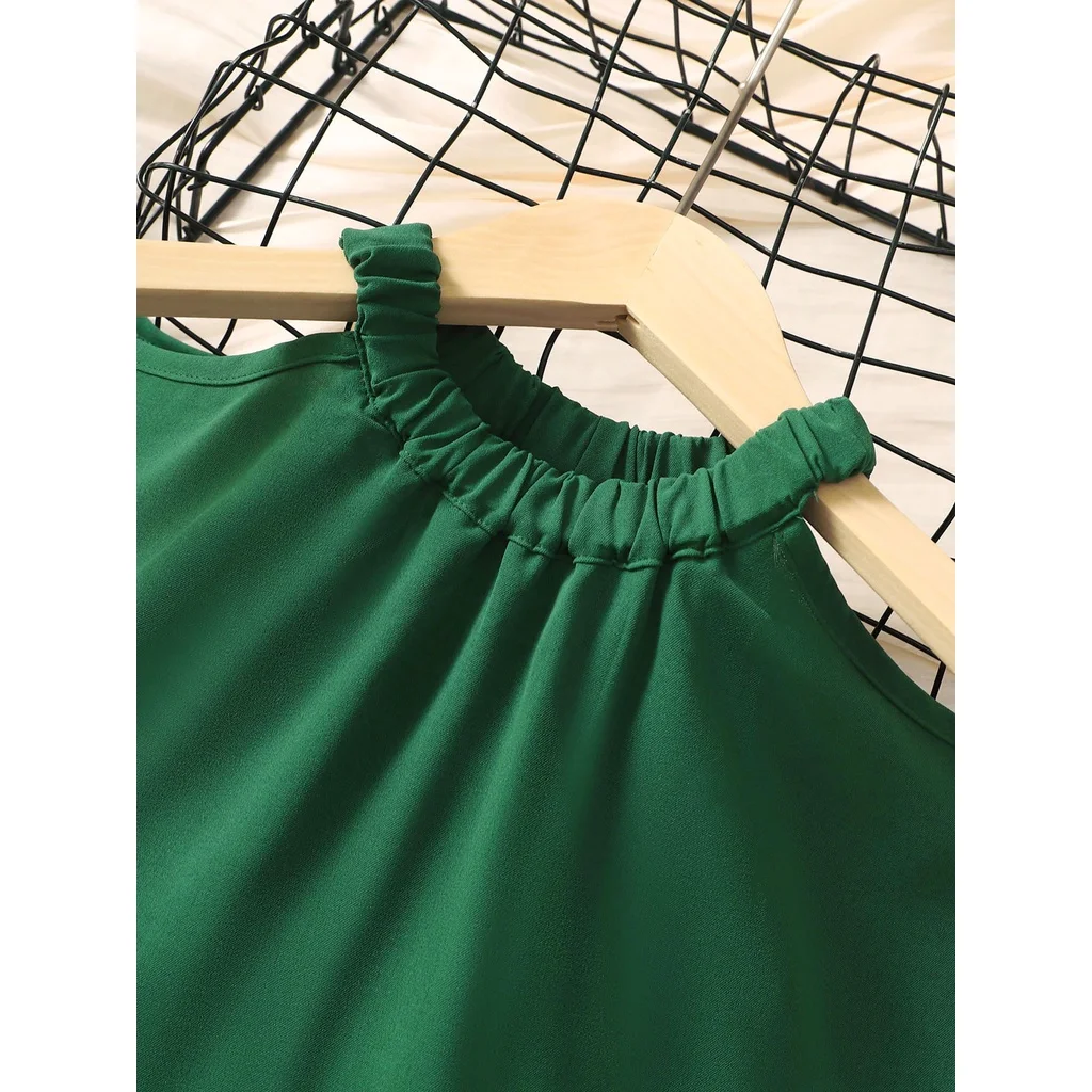 Girl's Off the Shoulder Midi Dress 2