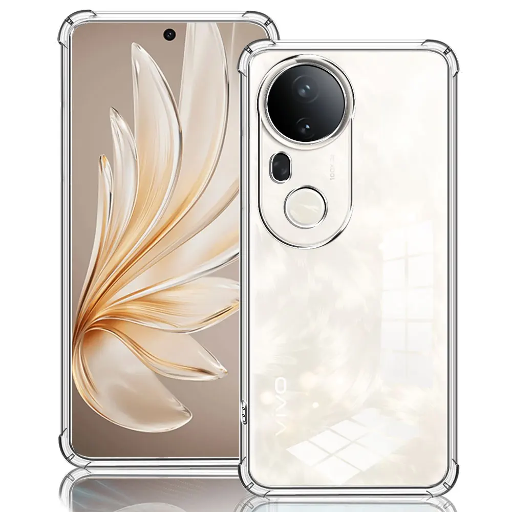 Shockproof Clear Soft Silicone Phone Case