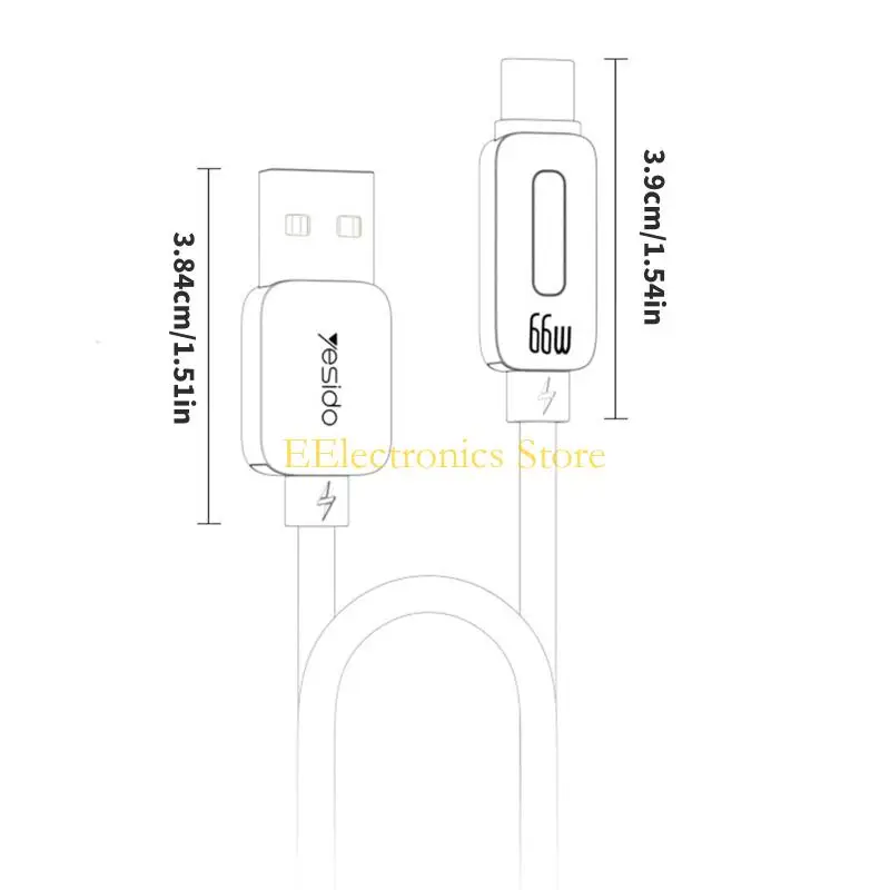 B03C 빠른 데이터 전송과 안정적인 연결을 위한 유연한 USB C 충전 코드