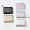 Minimalist Women's Card Bag Pearl Shining PU Wallet Fashion Gold and Silver Short Zero Wallet 2