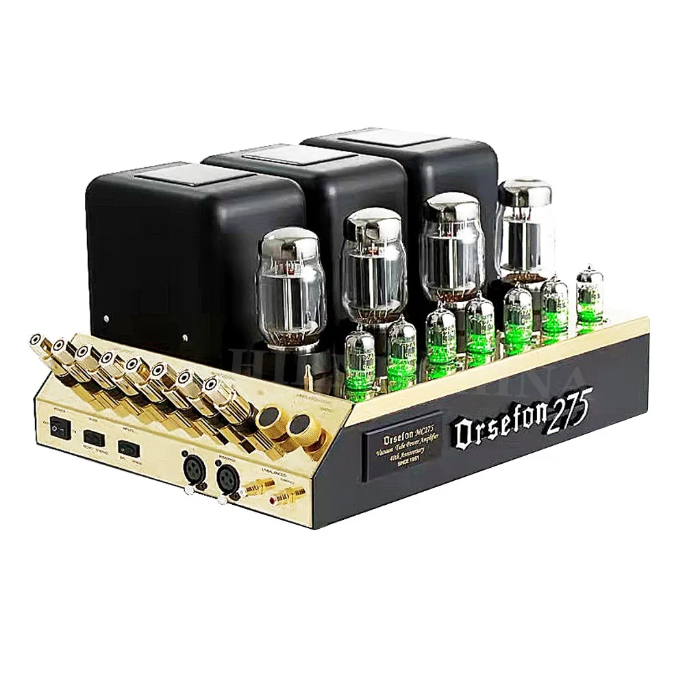 Clone Mcintosh Mc275 Aggiornamento Kt88 * 4 Amplificatore Di Potenza A Tubo Hifi Push-Pull Classe Ab 75W * 2 110V/220V