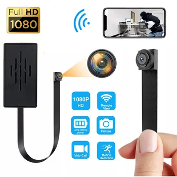 8-32GB HD 1080P WiFi Mini videocamera Videoregistratore Videocamera di sicurezza domestica in tempo reale Modulo fai da te Motion Remote Contro Telecamera IP P2P