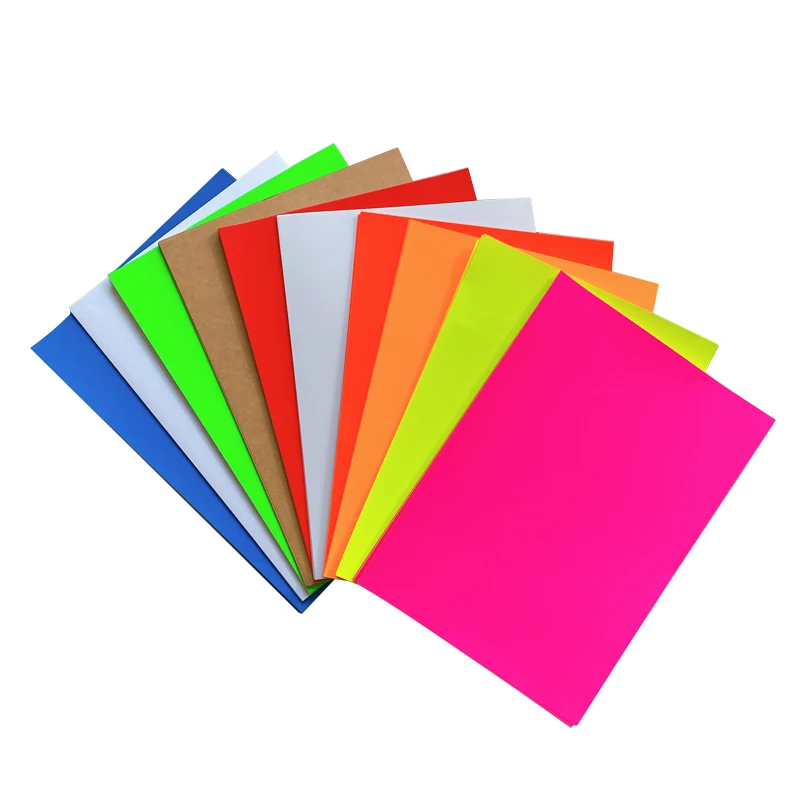 I modsætning til skole Eastern 100sheets/lot NEW A4 Size White Blank Glossy & Matt Sticker Paper Label  Printing Paper A4 adhesive sticker Printing Paper