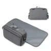 Small Diaper Bag Stroller Bag Diaper Organizer Caddy for Diapers with Changing Mat, Stroller Straps and Adjustable Shoulder 4